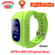 Load image into Gallery viewer, KGG Anti Lost Q50 OLED Child GPS Tracker SOS Smart Monitoring Positioning Phone Kids GPS Baby Watch Compatible IOS &amp; Android