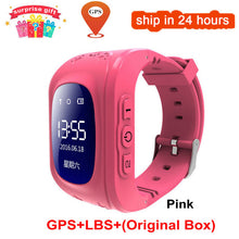 Load image into Gallery viewer, KGG Anti Lost Q50 OLED Child GPS Tracker SOS Smart Monitoring Positioning Phone Kids GPS Baby Watch Compatible IOS &amp; Android