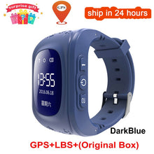 Load image into Gallery viewer, KGG Anti Lost Q50 OLED Child GPS Tracker SOS Smart Monitoring Positioning Phone Kids GPS Baby Watch Compatible IOS &amp; Android