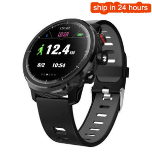 New L5 Smart Watch Men IP68 Waterproof Multiple Sports Mode Heart Rate Weather Forecast Bluetooth Smartwatch Standby 100 Days